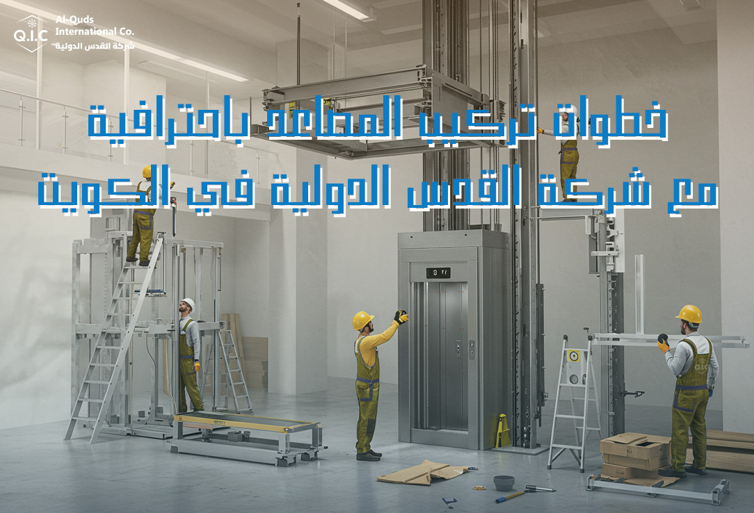 خطوات تركيب المصاعد باحترافية مع شركة القدس الدولية في الكويت