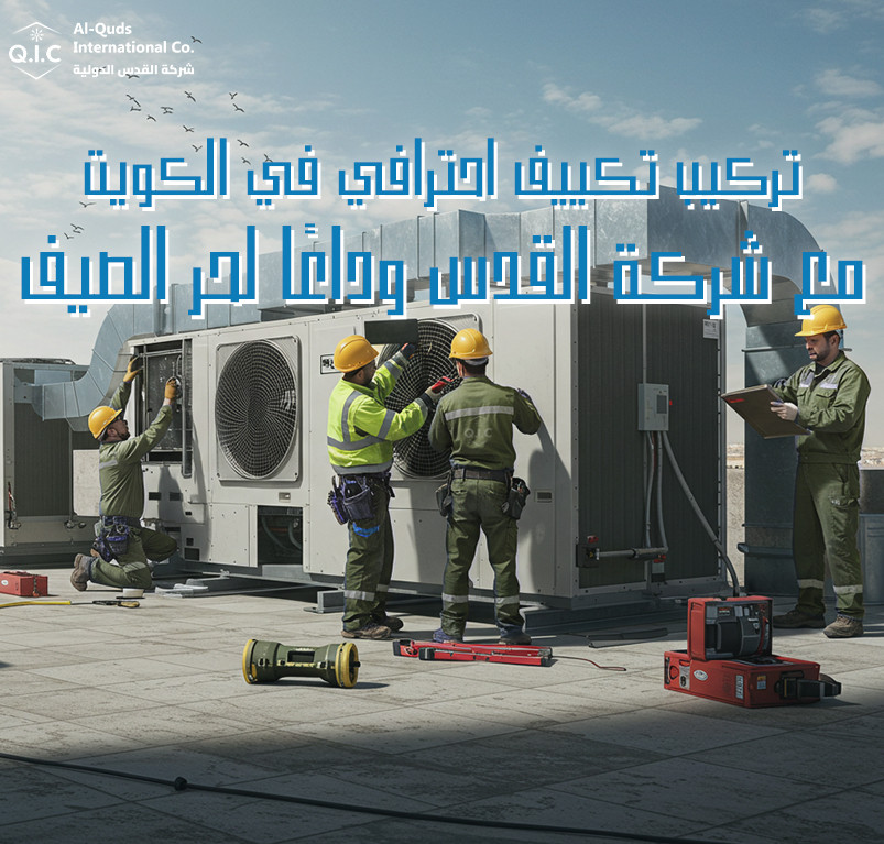 تركيب تكييف احترافي في الكويت مع شركة القدس وداعًا لحر الصيف